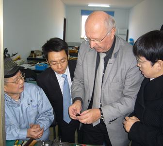 德國(guó)電機(jī)制造商專(zhuān)家來(lái)我公司指導(dǎo)